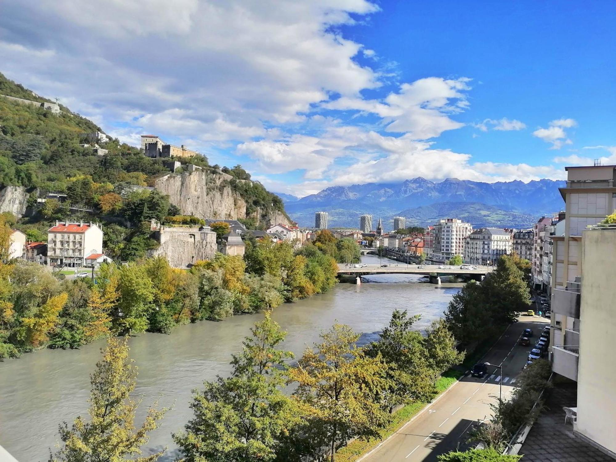 Appartement Hagaki Vue Panoramique Proche Gare Netflix Grenoble Zewnętrze zdjęcie