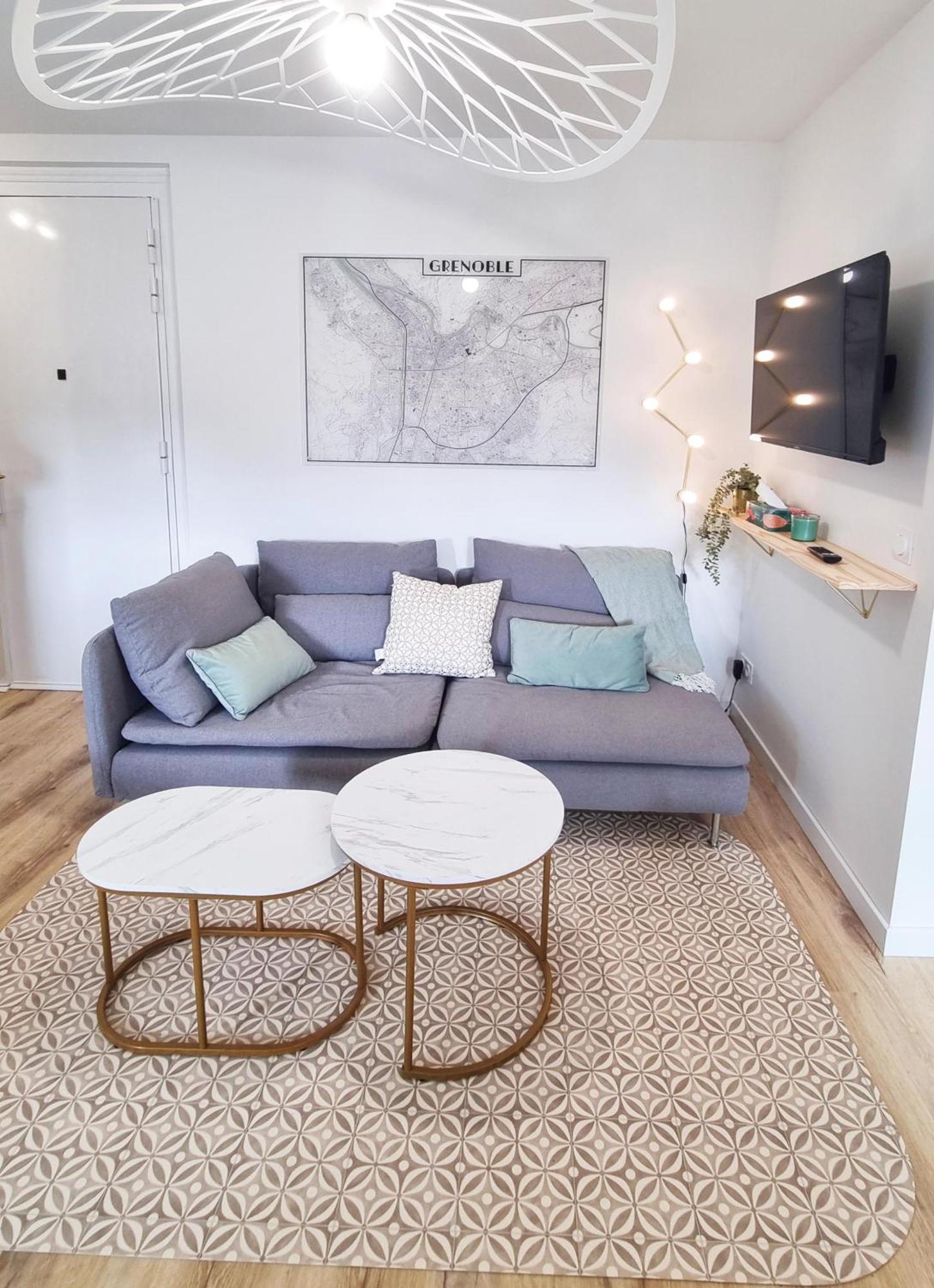 Appartement Hagaki Vue Panoramique Proche Gare Netflix Grenoble Zewnętrze zdjęcie